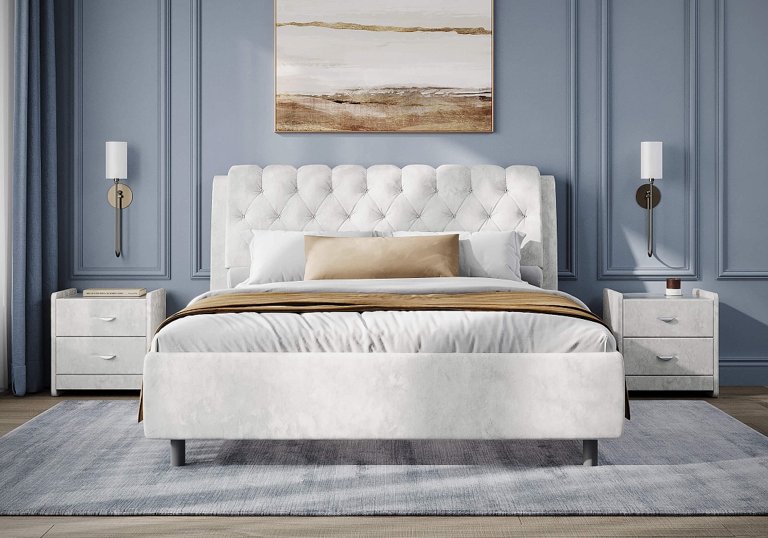 Кровать Olivia со стразами